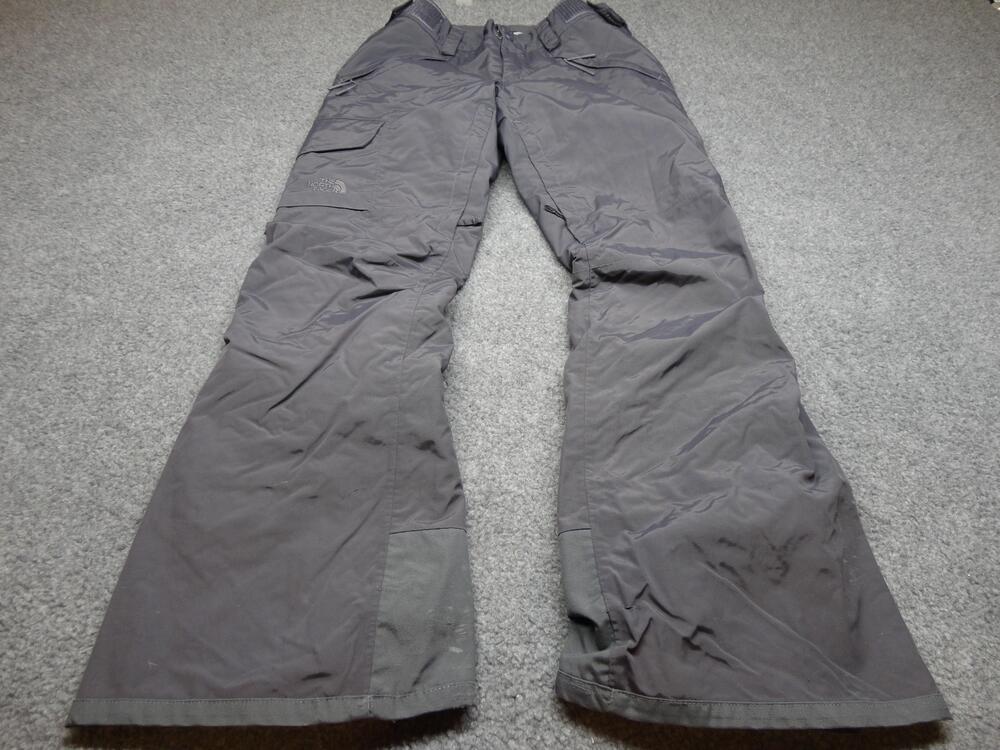 The North Face Snow Pants Womens Small Gray DryVent Waterproof Ski Winter Warm